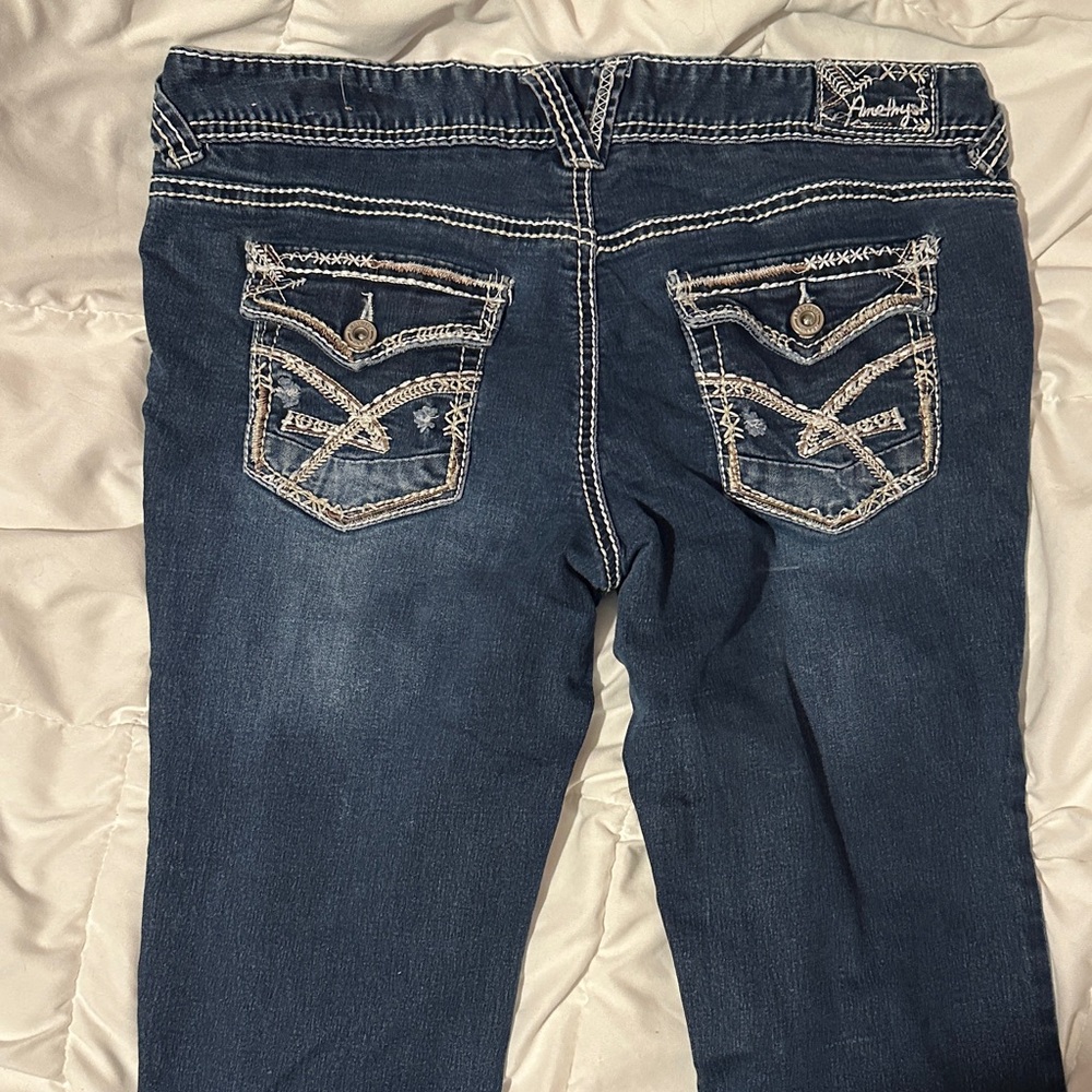 Amethyst Jeans Dark Blue Boot Cut